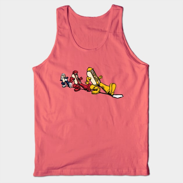 Truckin Down Carnegie Tank Top by Freeballz